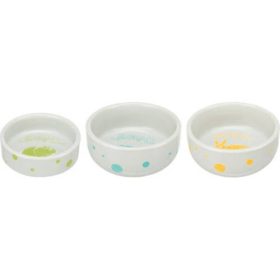   Trixie Ceramic Bowl - kerámia tál (színes) rágcsálók részére (90ml /8cm)