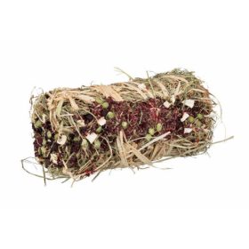   Trixie Hay Bale Beetroot and Parsnip - kiegészítő eleség (szénabála, céklával és paszternékkal) rágcsálók részére (10×18cm) 200g