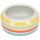 Trixie Ceramic Bowl - kerámia tál (fehér,csíkos) rágcsálók részére (50ml /8cm)