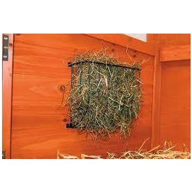   Trixie Screw-On Hay Manger - szénatartó rács - (csavarozható, tetővel)ketrecbe, kifutóba  (22x16x6) fekete