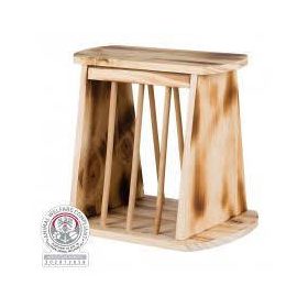   Trixie Free-Standing Hanging Hay Manger - szénatartó rács (fából) ketrecbe  (25x22x18cm)