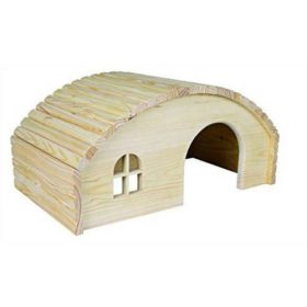   Trixie Wooden House - Manzárdtetős ház nyulak részére (42x20x25cm)