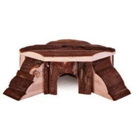   Trixie Thordis Corner House - Fából készült sarok odú egerek és hörcsögök részére (21x7x19cm)