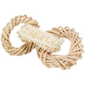   Trixie Loofah Toy - játék (luffa,rattan,kukoricahéj) rágcsálók részére (13cm)