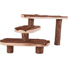   Trixie Natural Living Steps - lépcső (kéreg fából) nyulak és tengerimalacok részére (38x24cm)
