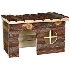   Trixie Jerrik Ház - Fából készült odú csincsillák és tengerimalacok részére (28x16x18cm)