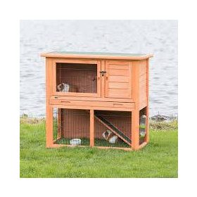   Kt25. Trixie Hutch for Guinea Pigs - kültéri ház (barna) tengerimalacok részére  (104x97x52cm)