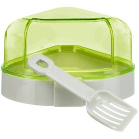   Trixie 6256 műanyag sarok wc egér, törpehörcsög 14x8x11/11cm