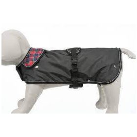   Trixie Hermy coat 2in1 - tacskó kabát (fekete,piros) tacskó jellegű kutyák részére (XS) 28cm