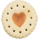 Trixie Valentine Heart Biscuits filled with chicken - Valentin napi linzer,csirkés ízesítéssel töltve, 100 g