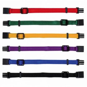   Trixie Puppy Collars Set - jelölő nyakörv (M-L) kölyökkutyák részére (6db) 22-35cm/10mm
