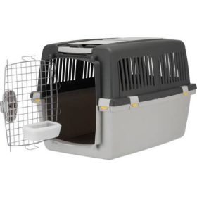   Trixie Gulliver IATA Transport Box - szállítóbox (szürke) kutyák részére (58x60x79cm) M