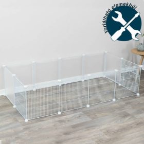   Trixie Indoor Run - Beltéri kifutó (fehér) tengerimalacok és nyulak részére (140x35x70cm)