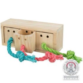   Trixie Snack Cube - Fajáték nagypapagájok részére (16x6x7cm)