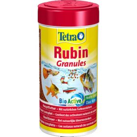   Tetra Rubin Granules - Granulátum táplálék díszhalak számára (250ml)