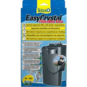   Tetra EasyCrystal FilterBox 600 - belső szűrő, fűtőrekesszel (50-150l akváriumhoz)