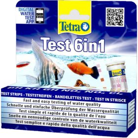   Tetra Test 6 in 1 - vízminőség teszt akváriumokhoz (10csík)