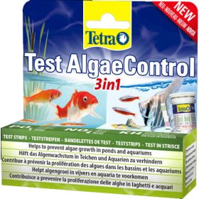   Tetra test Algae Control 3in1 - vízteszt alganövekedéshez kerti tavakhoz és akváriumokhoz (25csík)