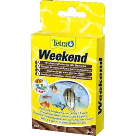   Tetra Weekend - Lassan oldódó,speciális táplálék díszhalak számára (10 db tabletta)