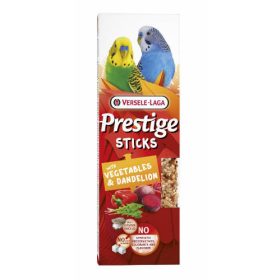   Versele-Laga Sticks dupla rúd - kiegészítő eleség (zöldség, pitypang) hullámos papagájok részére (2db/60g)