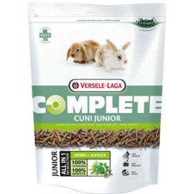   Versele-Laga Complete Cuni Junior - Teljesértékű extrudált eleség kölyök nyulak részére (500g)