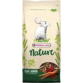   Versele-Laga Nature Cuni Junior - Teljesértékű eleség fiatal nyulak részére (2,3kg)