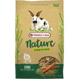   Versele-Laga Nature Fibrefood Cuni - Gabonamentes  eleség Nyulak részére (1kg)