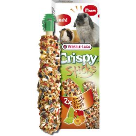   Versele-Laga Crispy Sticks Rabbits,Guinea Pig Dupla rúd (gyümölcs) - kiegészítő eleség nyulak és tengerimalacok részére (110g)