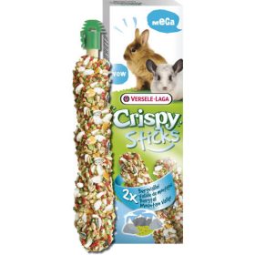   Versele-Laga Crispy Sticks Rabbits, Chinchilla Dupla rúd (völgy)kiegészítő  eleség nyulak és csincsillák részére (140g)