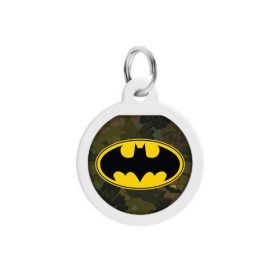   WAUDOG Smart ID QR - biléta (batman/zöld minta, QR kód) kisállatok részére (25mm)