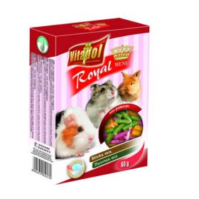   Vitapol Royal Menu - snack - kiegészítő eleség rágcsálóknak (60g)