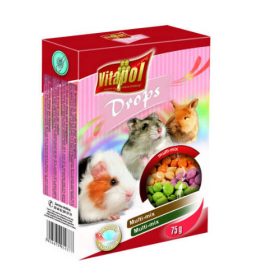   Vitapol Drops (multi-mix) - jutalomfalat rágcsálóknak (75g)