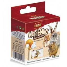   Vitapol Mineral Block (narancs) - fogkoptató rágcsálók és nyulak részére (40g)