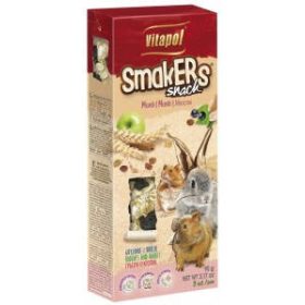   Vitapol Smakers rúd (müzli) - prémium duplarúd - rágcsálók és nyulak részére (90g)