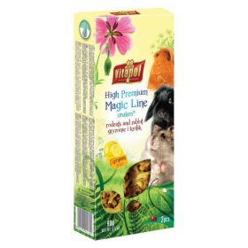   Vitapol Magic Line Smakers rúd (citrom) - high prémium duplarúd - rágcsálók és nyulak részére (90g)